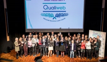 Et les gagnants du 21<sup>ème</sup> Baromètre Qualiweb sont…